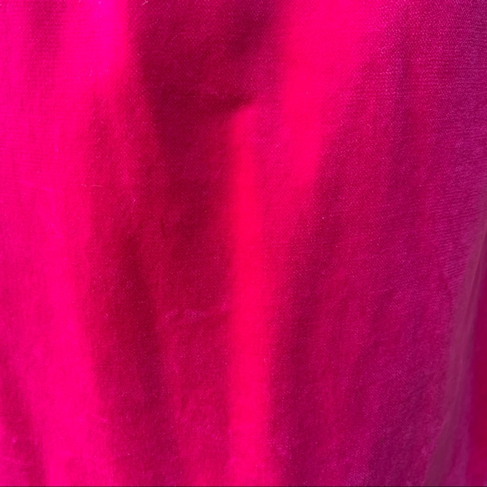 Vintage Velvet Pink Sheath Dress - Picture 6 of 6